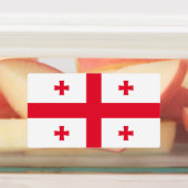 ジョージア州旗 ラベル (貼付)