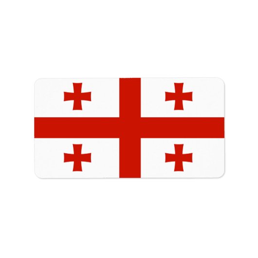 ジョージア州旗 ラベル (正面)