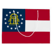 ジョージア州旗 ラージペーパーバッグ (裏面)