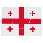 ジョージア州旗 ラージペーパーバッグ (正面)