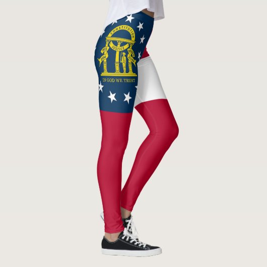 ジョージア州旗 レギンス (右)