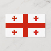 ジョージア州旗 名刺 (正面)