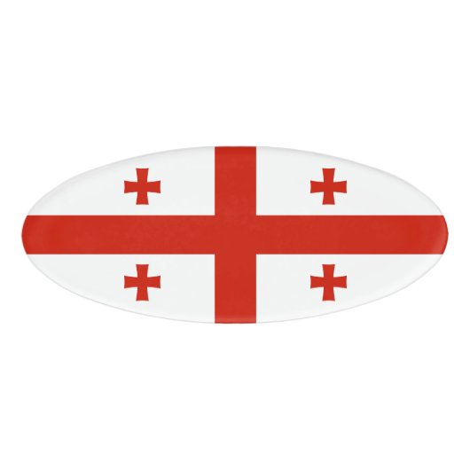 ジョージア州旗 名札 (正面)