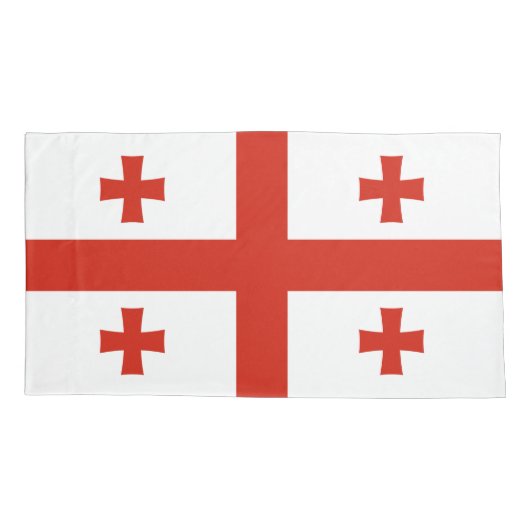ジョージア州旗 枕カバー (裏面)