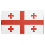 ジョージア州旗 枕カバー (正面)