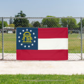 ジョージア州旗 横断幕 (インサイチュ)