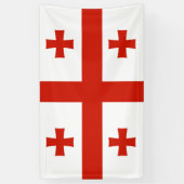 ジョージア州旗 横断幕 (縦)