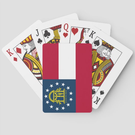 ジョージア州旗(米国州) トランプ (裏面)