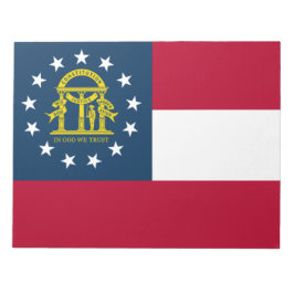 ジョージア州旗(米国州) ノートパッド