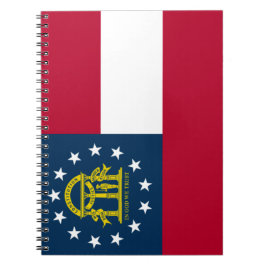 ジョージア州旗(米国州) ノートブック