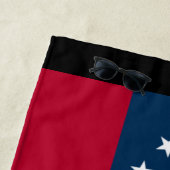 ジョージア州旗(米国州) ビーチタオル (インサイチュ)