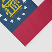 ジョージア州旗 薄葉紙 (詳細)