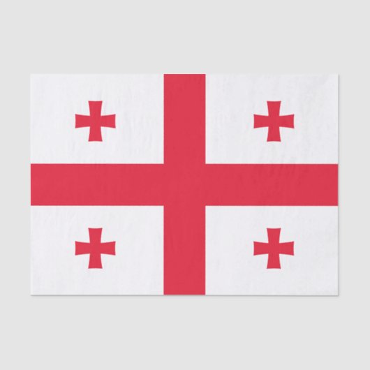ジョージア州旗 薄葉紙 (正面)