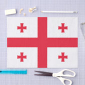 ジョージア州旗 薄葉紙 (クラフト)