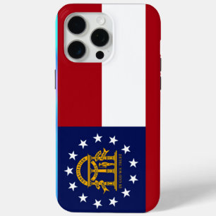 ジョージア州旗 iPhone 15 PRO MAXケース
