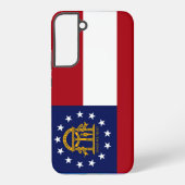 ジョージア州旗 SAMSUNG GALAXYケース (裏面)