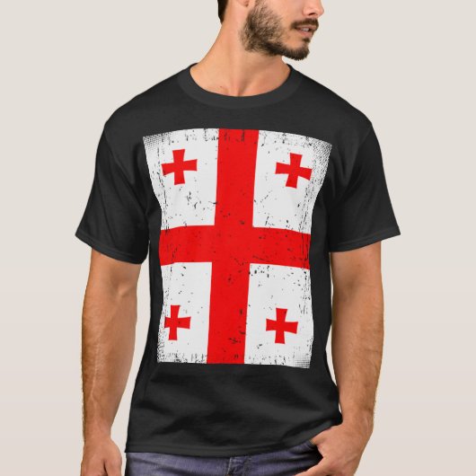 ジョージア州旗 Tシャツ (正面)