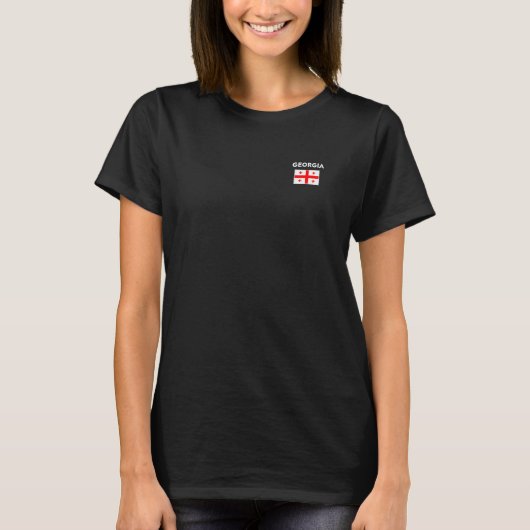 ジョージア州旗 Tシャツ (正面)
