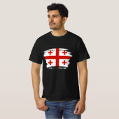 ジョージア州旗 Tシャツ (正面フル)