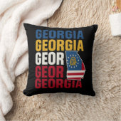 ジョージア州 クッション (ブランケット)