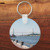 ジョージア州，サバンナ キーホルダー (正面)