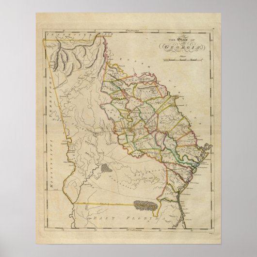 ジョージア州 ポスター (正面)
