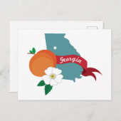 ジョージア州 ポストカード (正面/裏面)