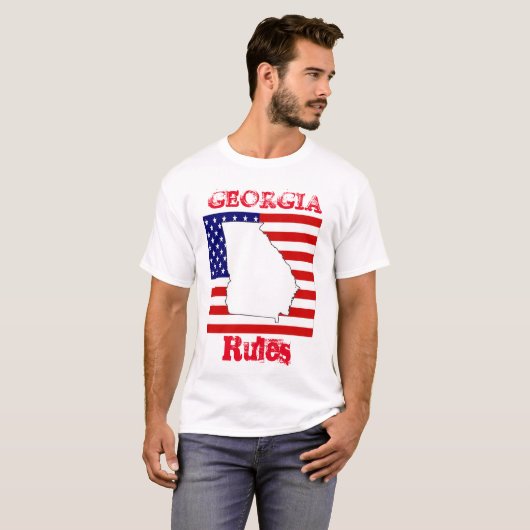 ジョージア州 Tシャツ (正面フル)
