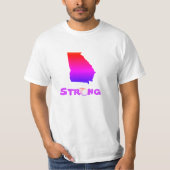 ジョージア強いハリケーン災害 Tシャツ (正面)