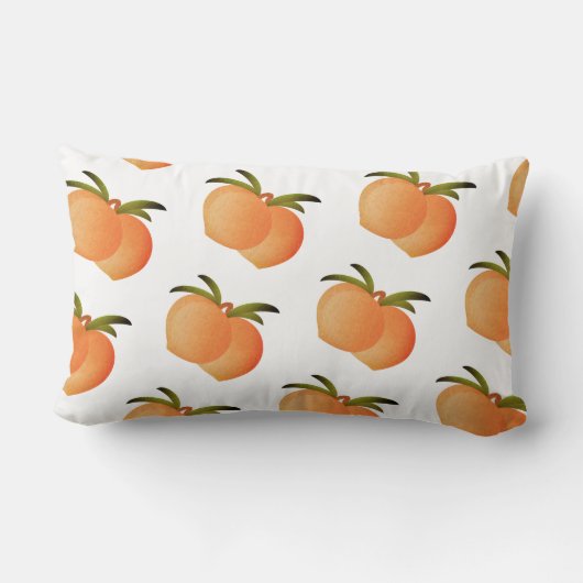 ジョージア桃の腰枕 ランバークッション (裏面)