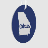 ジョージア民主党員 オーナメント (正面)