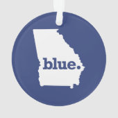 ジョージア民主党員 オーナメント (裏面)