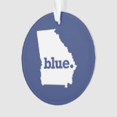 ジョージア民主党員 オーナメント (正面)