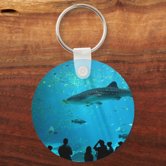 ジョージア水族館でクジラの雄サメ キーホルダー (正面)