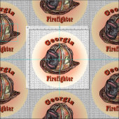 ジョージア消防士 ファブリック (タイル)