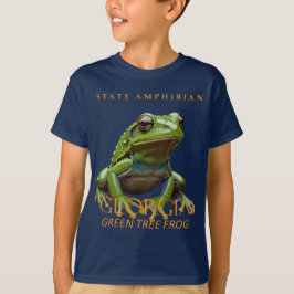 ジョージア準州の両生類 アマガエル Tシャツ