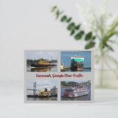 ジョージア無料レーン，サバンナ シーズンポストカード (スタンド正面)