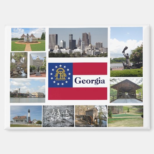 ジョージア磁石のビジョン マグネット (正面)