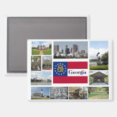 ジョージア磁石のビジョン マグネット (正面/裏面)