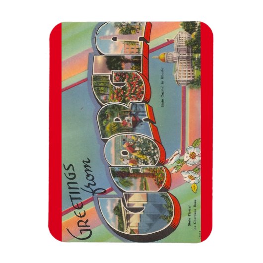 ジョージア磁石 マグネット (縦)