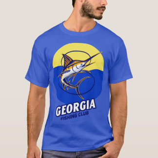 ジョージア魚釣り Tシャツ