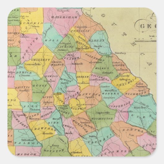 ジョージア10 スクエアシール (正面)