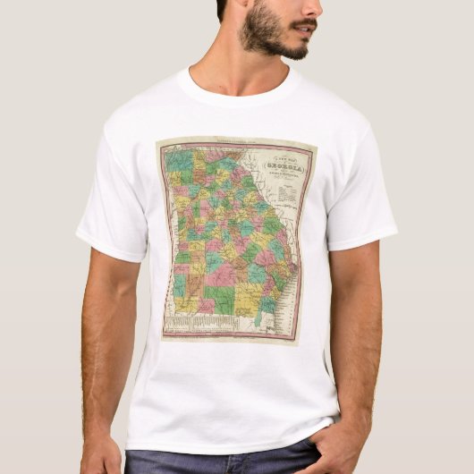 ジョージア2の新しい地図 Tシャツ (正面)