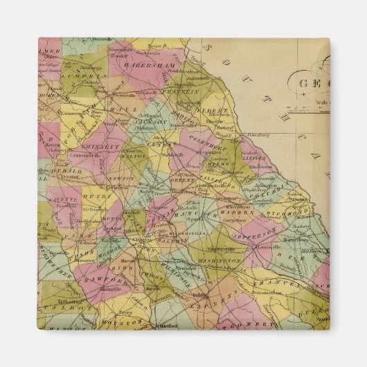 ジョージア4 マグネット (正面)