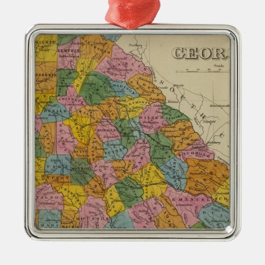 ジョージア4 メタルオーナメント (正面)