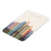 ジョージア・アトランタ |スカイライン マグネット (左側)