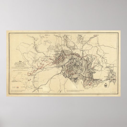 ジョージア・アトランタ ポスター (正面)