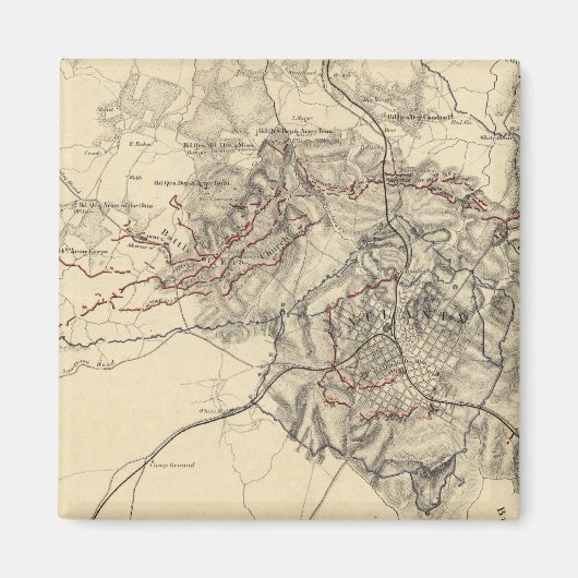 ジョージア・アトランタ マグネット (正面)