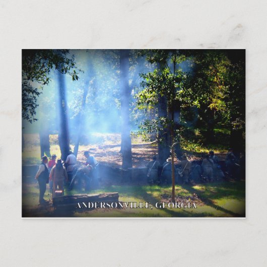 ジョージア・アンデルソンビル ポストカード (正面)
