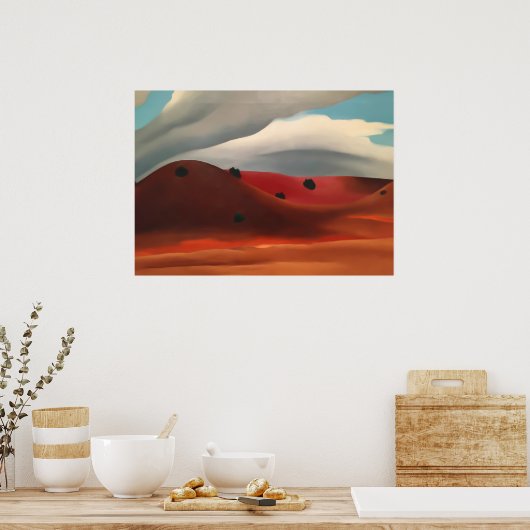 ジョージア・オキーフェアート ポスター (キッチン)